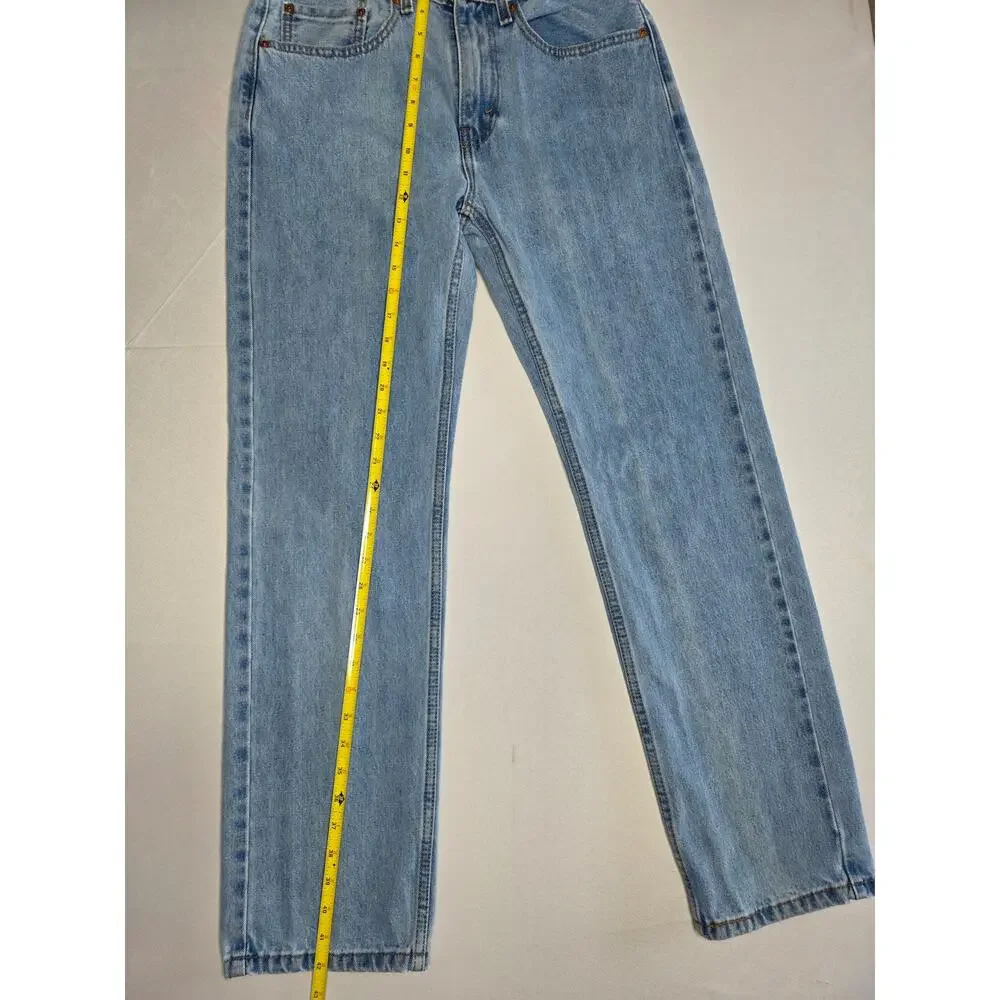 Levi's 505 light-wash straight-leg jeans Size 31